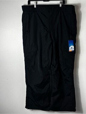 Slalom Men’s Insulated Cargo Snow Pants NWT Black XL